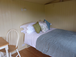 Holiday Caravan Twin Room near Padstow Wadebridge Cornwall